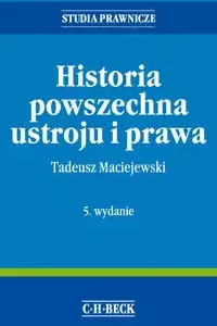 Historia powszechna ustroju i prawa