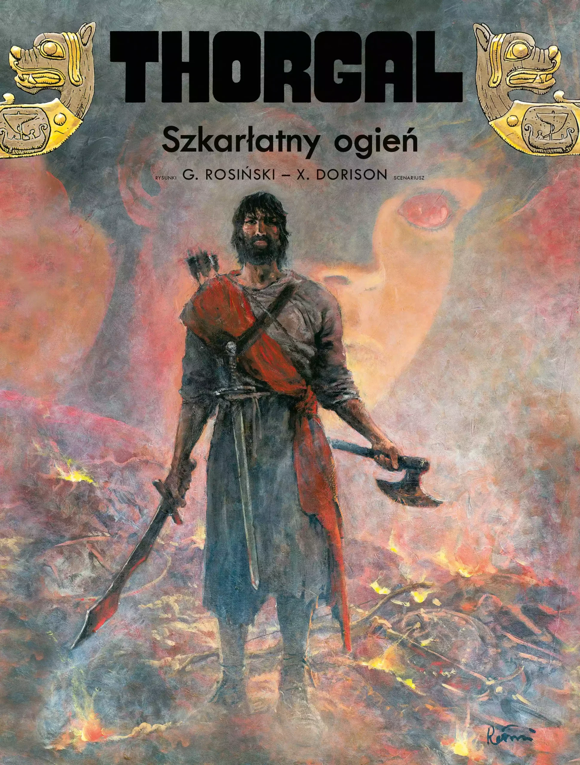 Thorgal | Szkarłatny ogień | Tom 35