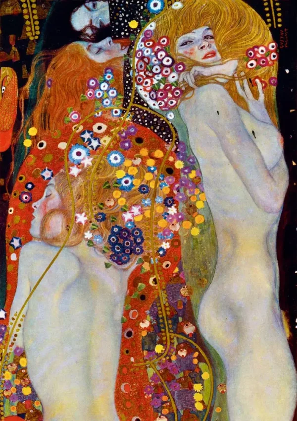 Puzzle 1000 elementów. Wodne serpentyny II, Gustav Klimt