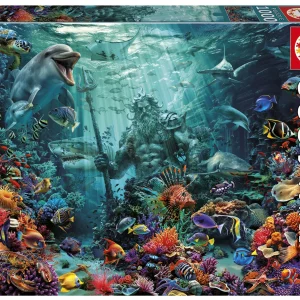 Puzzle Educa 1000 elementów Educa Puzzle 1000 el. Posejdon