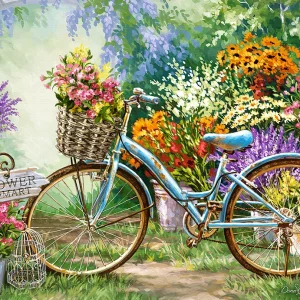Puzzle 1000 elementów. The Flower Mart