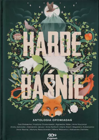 05888e6-harde-basnie-praca-z.webp Harde Baśnie | Czerwony Kapturek, Śpiąca Królewna i inne baśnie w wersji mrocznej i przewrotnej | Antologia Hardej Hordy