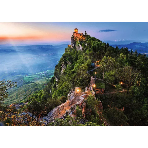 Puzzle 1000 elementów. Premium Plus Quality. Photo Odyssey. Wieża Cesta, San Marino