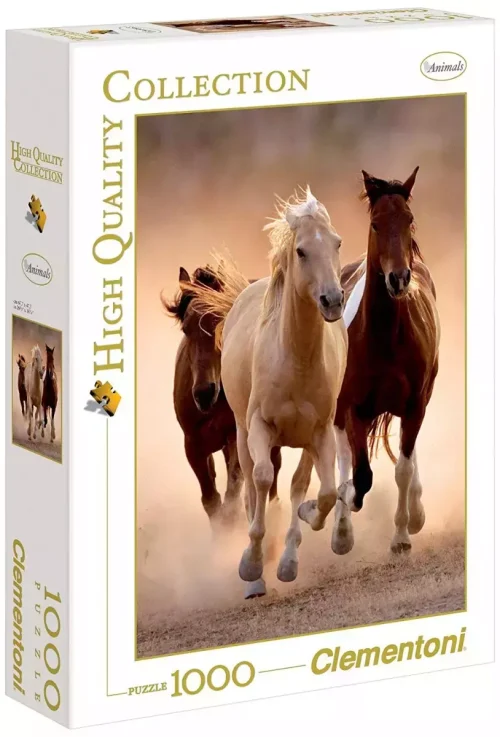 Puzzle 1000 elementów. High Quality High Quality Collection. Konie