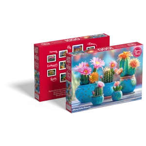 Puzzle 1000 elementów. Kwitnące kaktusy 30868