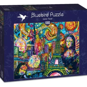Puzzle 1000 Ikony podróży