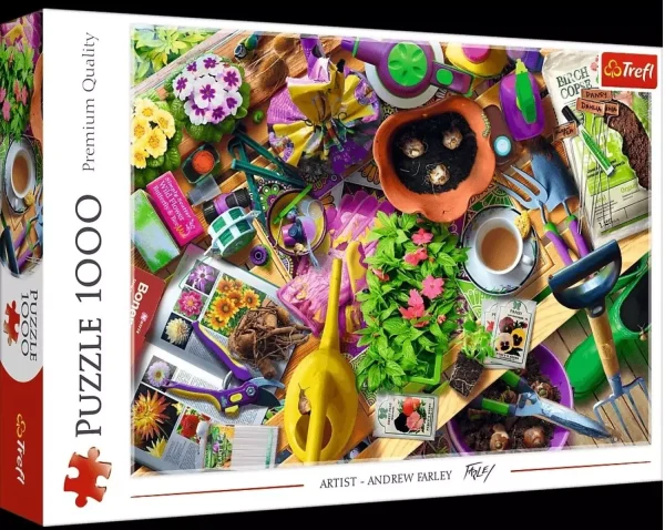 Puzzle 1000el Trefl Porzadki W Ogrodzie Pud6