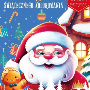 Magia świątecznego kolorowania z naklejkami
