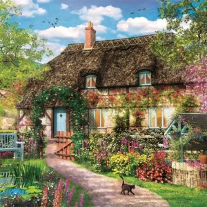 Puzzle 1000 elementów. High Quality Collection. Stara chata