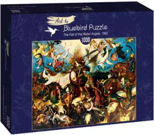 Puzzle 1000 elementów. Upadek zbuntowanych aniołów, Brueghel