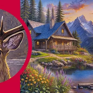 Puzzle 1000 elementów Górskie marzenia 30837
