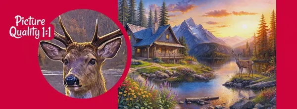 Puzzle 1000 elementów Górskie marzenia 30837