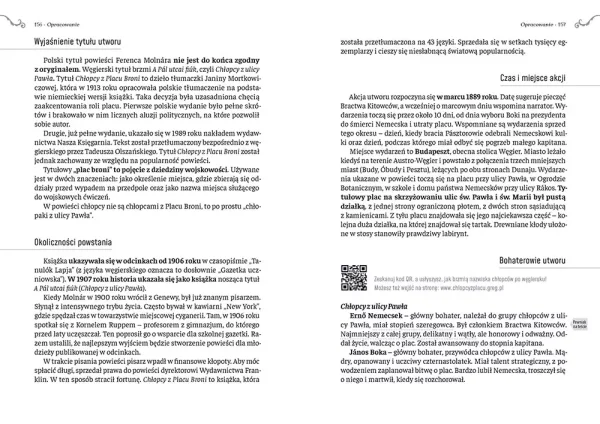 Chłopcy z Placu broni (wydanie z opracowaniem i streszczeniem)