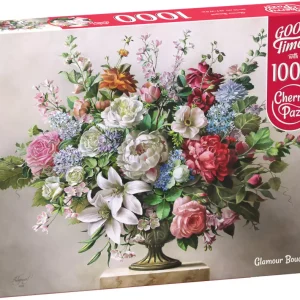 Puzzle 1000 elementów. Bukiet glamour 30134