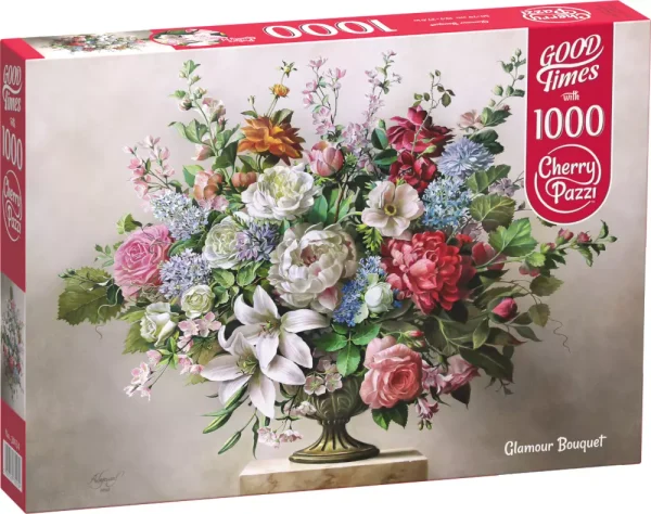 Puzzle 1000 elementów. Bukiet glamour 30134