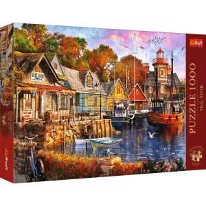Puzzle 1000 elementów. Premium Plus Quality. Tea Time. Nadmorski zakątek