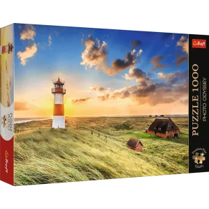 Puzzle 1000 elementów. Premium Plus Quality. Photo Odyssey. Latarnia w List, Niemcy