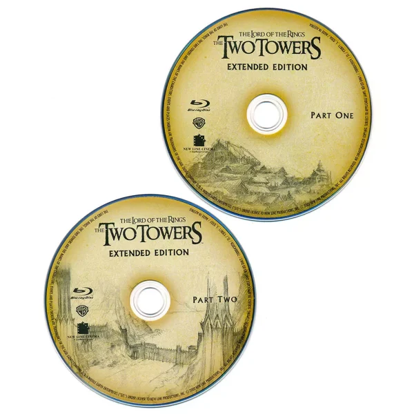 Władca Pierścieni. Dwie wieże (edycja rozszerzona), 2 Blu-ray