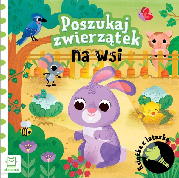 11557c93-poszukaj-zwierzatek.webp Poszukaj zwierzątek na wsi. Książka z latarką