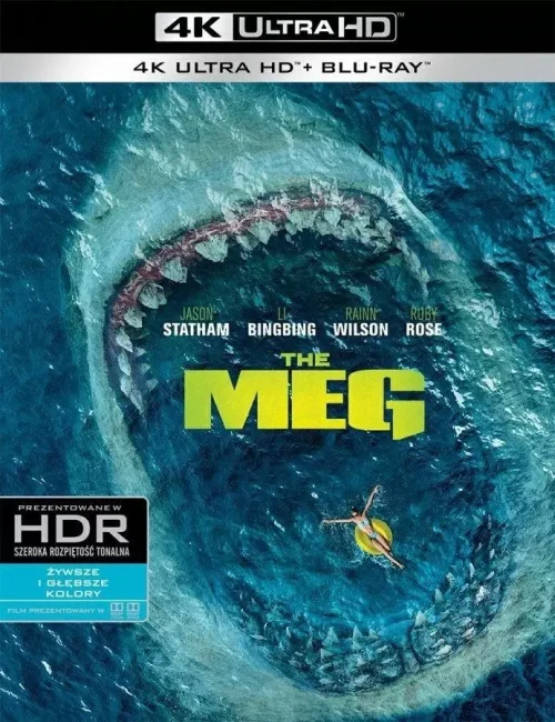 The Meg, 4K + 2 Blu-ray