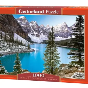 Puzzle 1000 elementów. Kanadyjskie jezioro