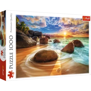 Puzzle 1000 elementów. Plaża Samudra, Indie