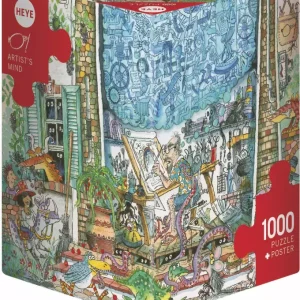 Puzzle 1000 elementów. Szalony umysł artysty, Paul Korky