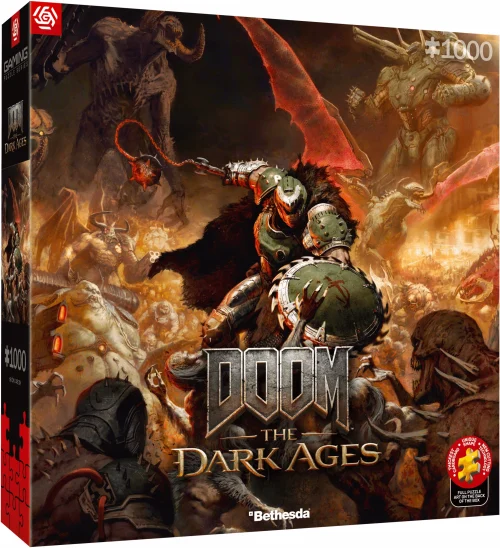 Puzzle 1000 elementów. Doom. The Dark Ages. Slayer's Rage