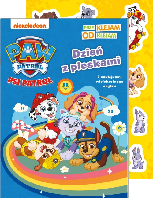 Psi Patrol. Przyklejam Odklejam 6. Dzień z pieskami