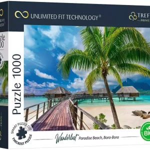 Puzzle 1000 elementów. Paradise Beach, Bora-Bora
