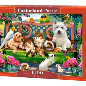 Puzzle 1000 elementów. Zwierzęta w parku