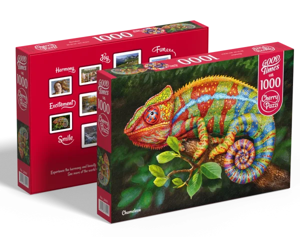 Puzzle 1000 elementów. Kameleon 30011
