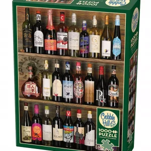 Puzzle Cobble Hill 1000 elementów Cobble Hill Puzzle 1000 el. Wino od A do Z 625012401746