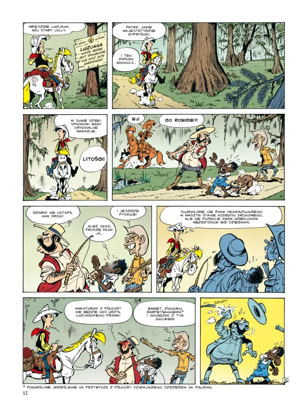 Lucky Luke. Tom 84. Kowboj w bawełnie