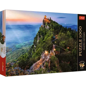 Puzzle 1000 elementów. Premium Plus Quality. Photo Odyssey. Wieża Cesta, San Marino