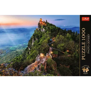 Puzzle 1000 elementów. Premium Plus Quality. Photo Odyssey. Wieża Cesta, San Marino