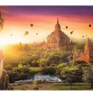 Puzzle 1000 elementów. Starożytna świątynia, Birma