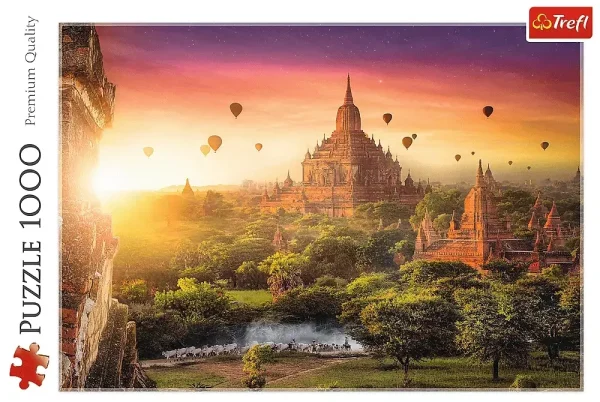 Puzzle 1000 elementów. Starożytna świątynia, Birma