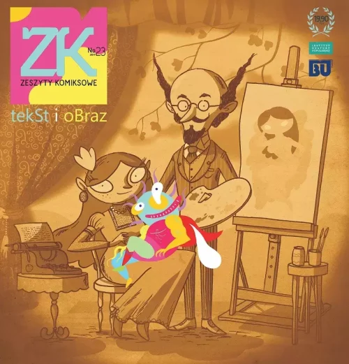 Zeszyty komiksowe nr 23 tekst i obraz