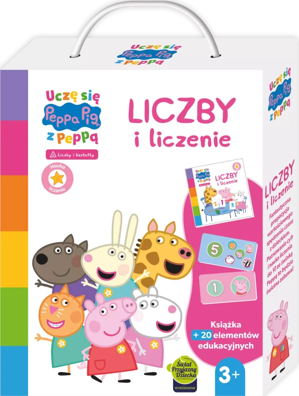 Peppa Pig. Uczę się z Peppą. Liczby i liczenie