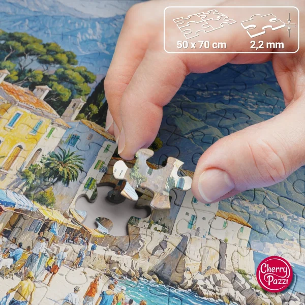 Puzzle 1000 elementów. Wioska nadmorska 30912
