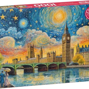 Puzzle 1000 elementów. Impresjonistyczne niebo nad Londynem 30885