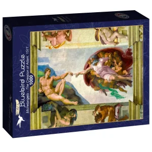 Puzzle 1000 elementów. Stworzenie Adama, Michał Anioł, 1511