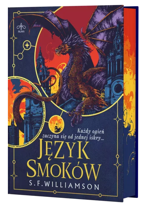 Język Smoków (barwione brzegi)