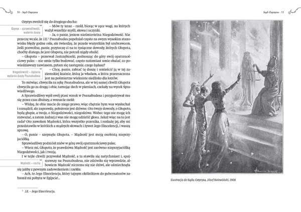 Sąd Ozyrysa (wydanie z opracowaniem i streszczeniem)