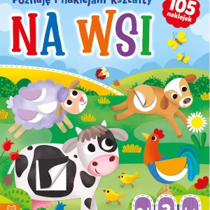 Na wsi. Poznaję i naklejam kształty od 3 lat