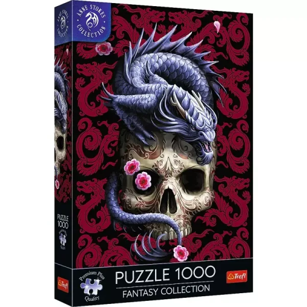 Puzzle 1000 elementów. Premium Plus. Fantasy Collection. Orientalny smok