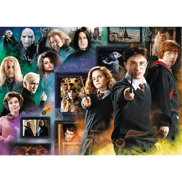 Puzzle 1000 elementów. Harry Potter. Świat czarodziejów