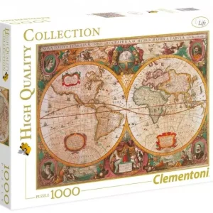 Puzzle 1000 elementów. High Quality Collection. Antyczna mapa