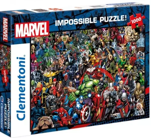 Puzzle 1000 elementów. Impossible puzzle! Marvel